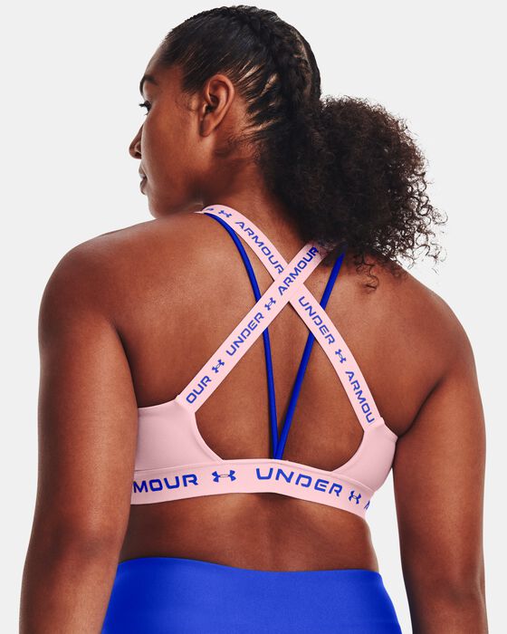 Women's UA Crossback Low Sports Bra image number 6