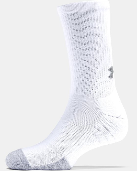 Adult HeatGear® Crew Socks 3-Pack image number 4