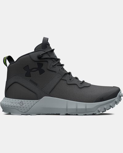 Men's UA Micro G® Valsetz Trek Mid Leather Waterproof Tactical Boots