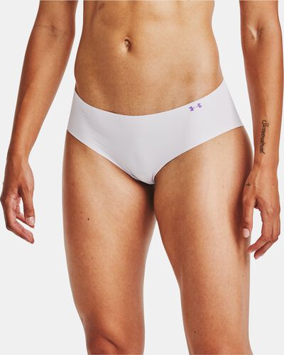 Women's UA Pure Stretch Hipster 3-Pack Printed