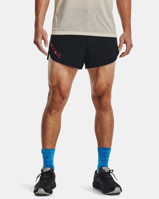 Buy Men's UA SpeedPocket Trail Shorts Black in Dubai, UAE Under