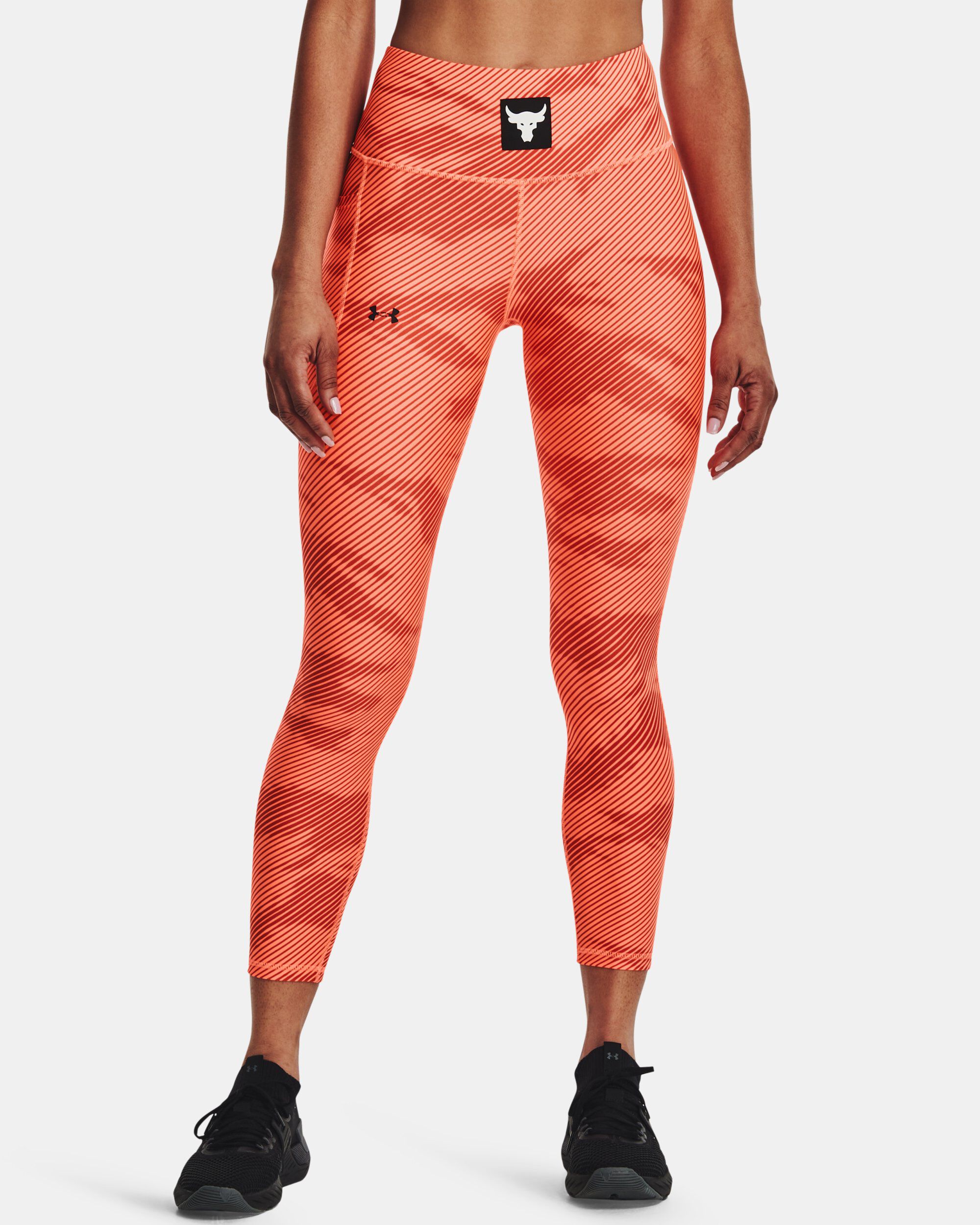 Orange shop leggings womens