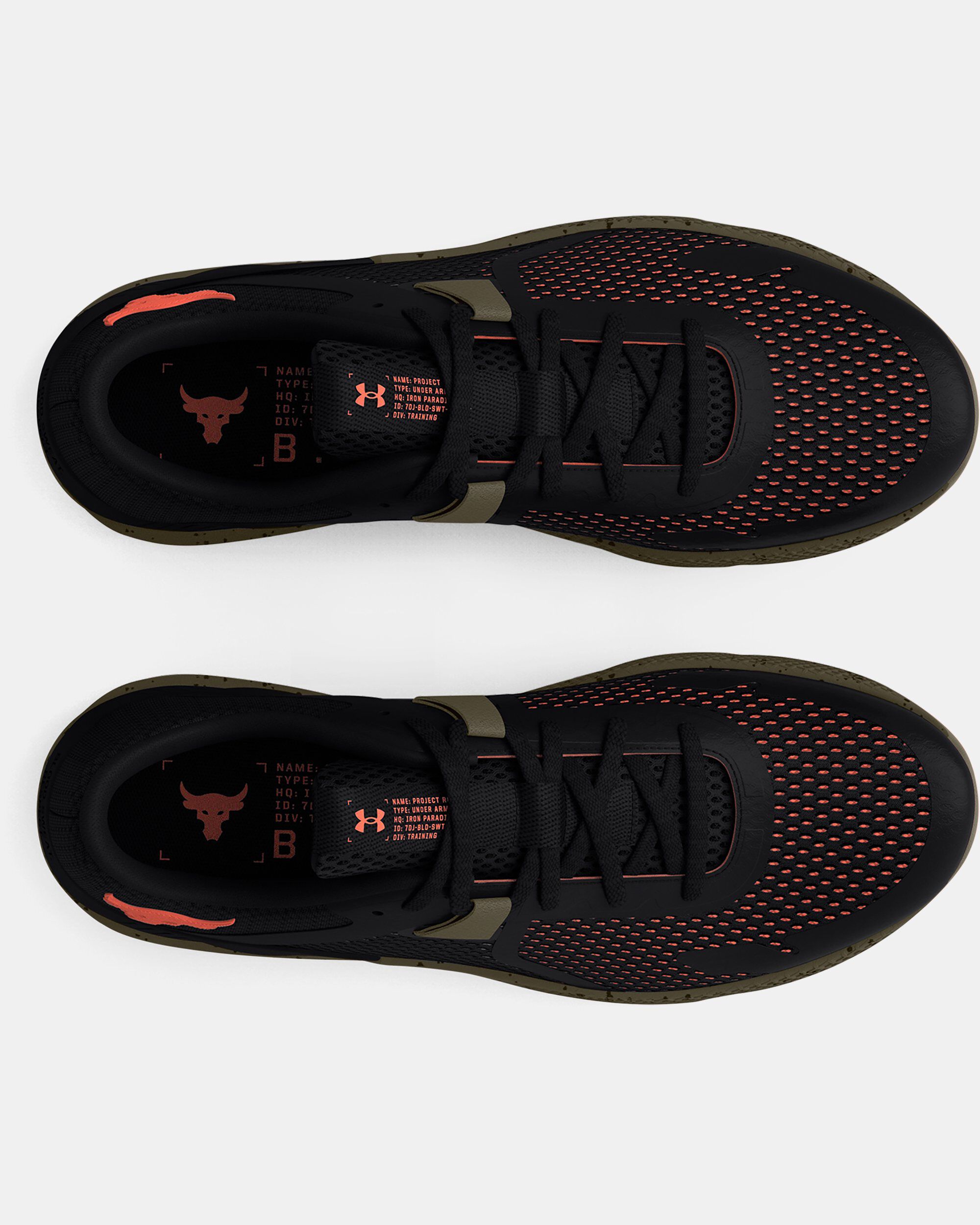 Shop Under Armour Project Rock BSR 2 Unisex Training Shoes Black