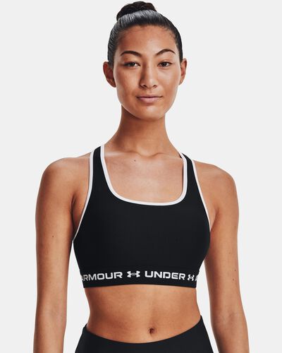 Women's Armour® Mid Crossback Pocket Sports Bra