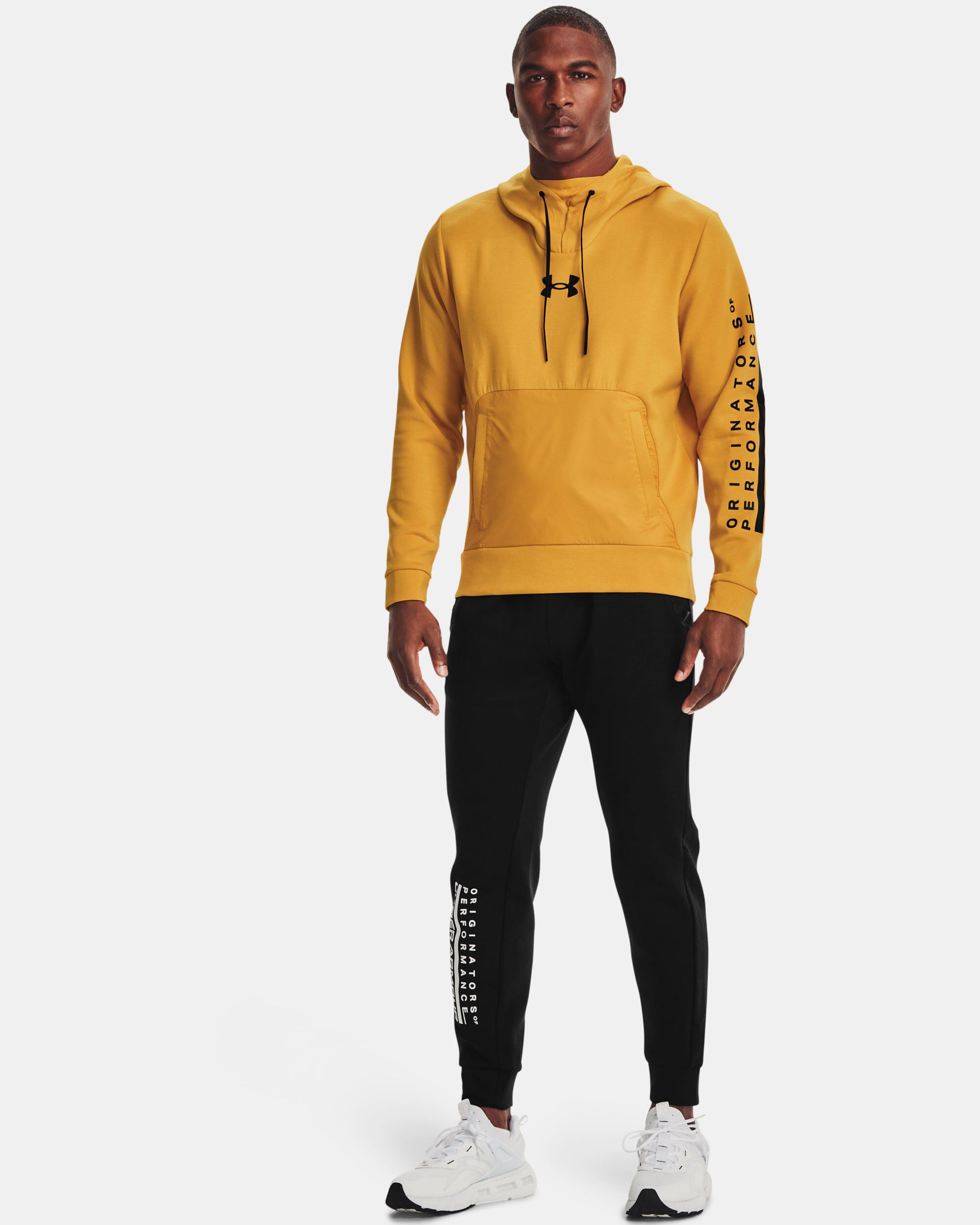 Under armour yellow hoodie cheap