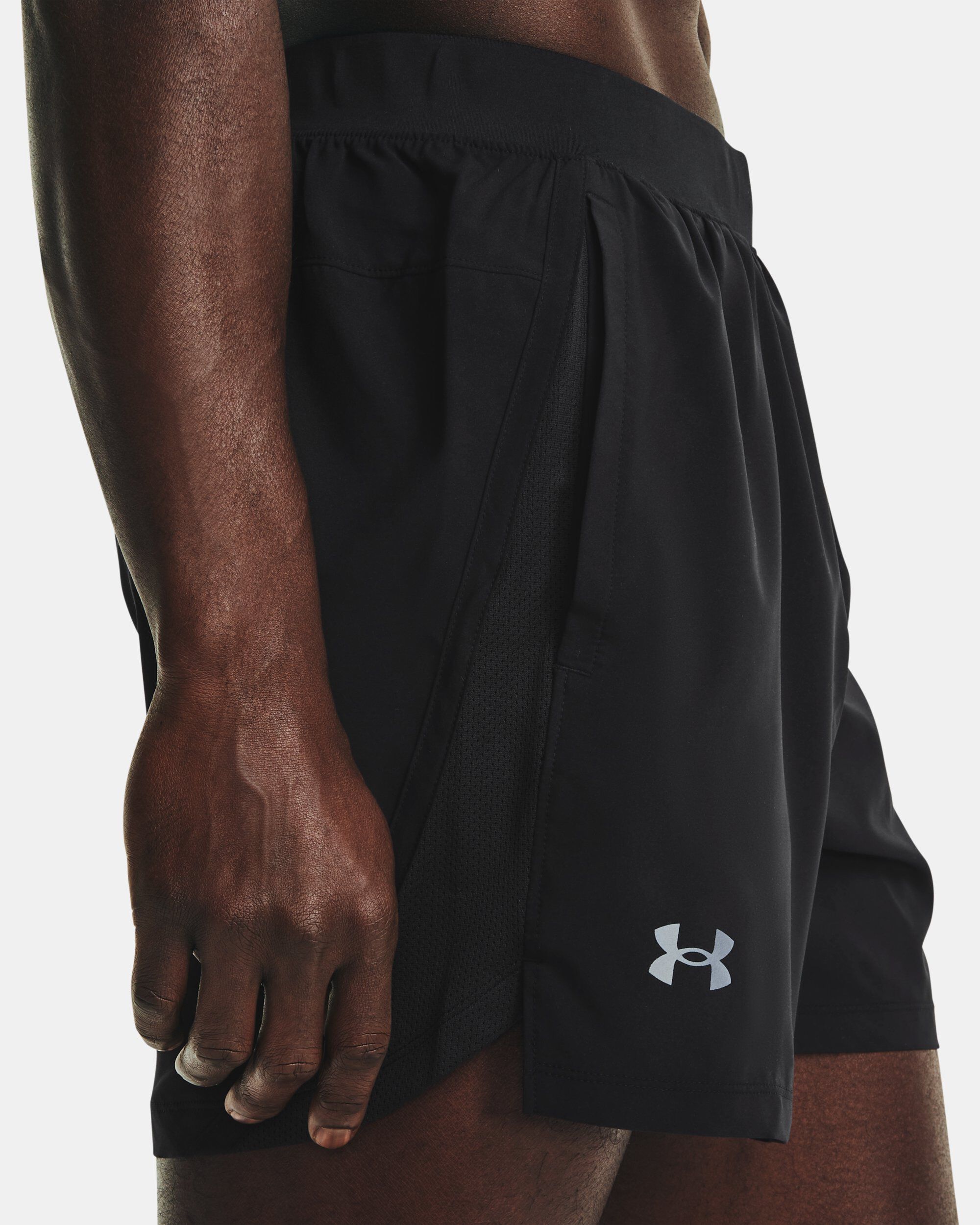 Buy Men s UA Launch Run 5 Shorts Black in Dubai UAE Under Armour