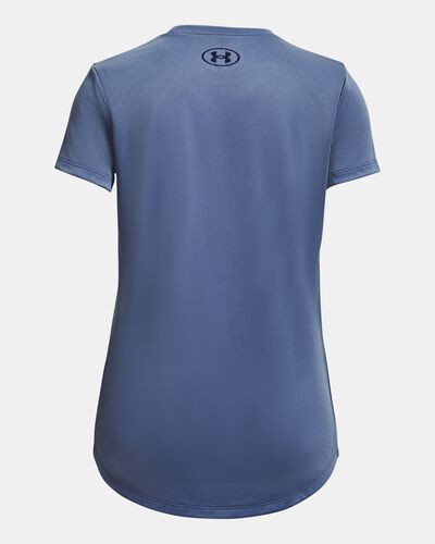 Girls' UA Tech™ Graphic Big Logo Short Sleeve