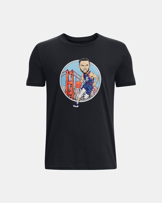 Boys' Curry Animated Short Sleeve image number 0