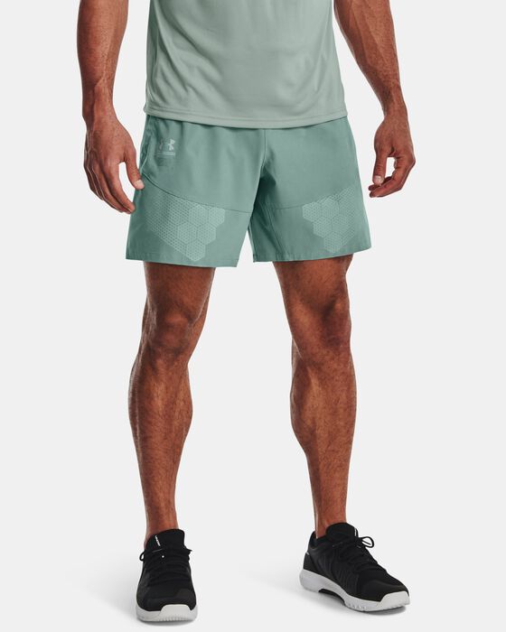 Men's UA ArmourPrint Woven Shorts image number 0