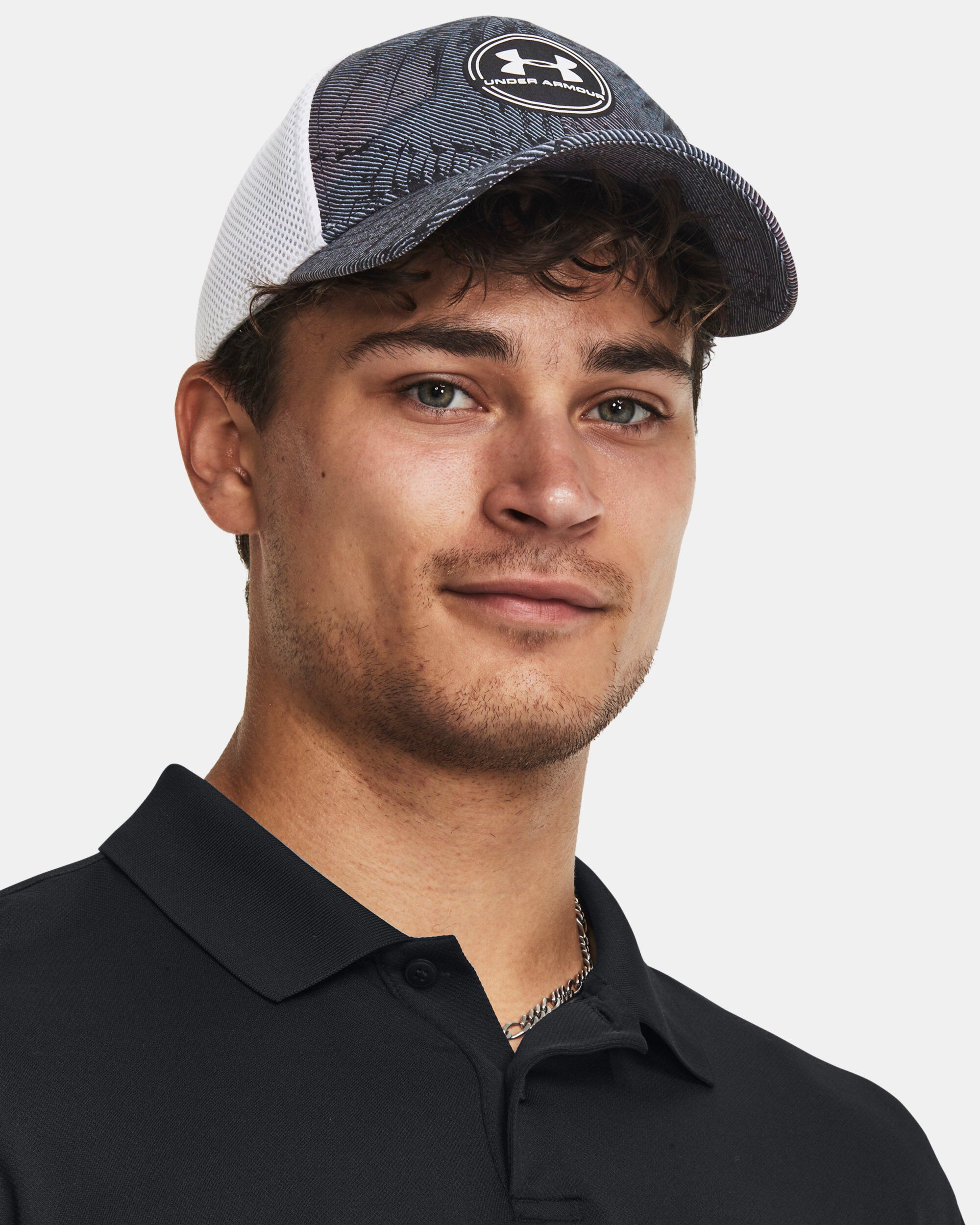 Buy Men's UA Iso-Chill Driver Mesh Cap Black in Dubai, UAE