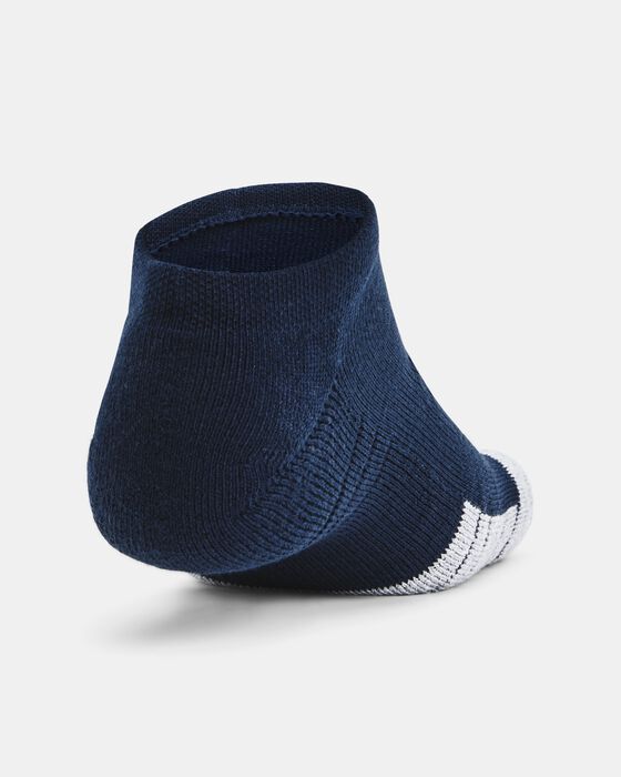 Adult HeatGear® No Show Socks 3-Pack image number 2