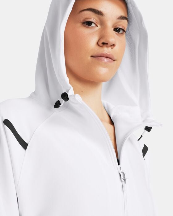 Women's UA Unstoppable Hooded Jacket image number 3