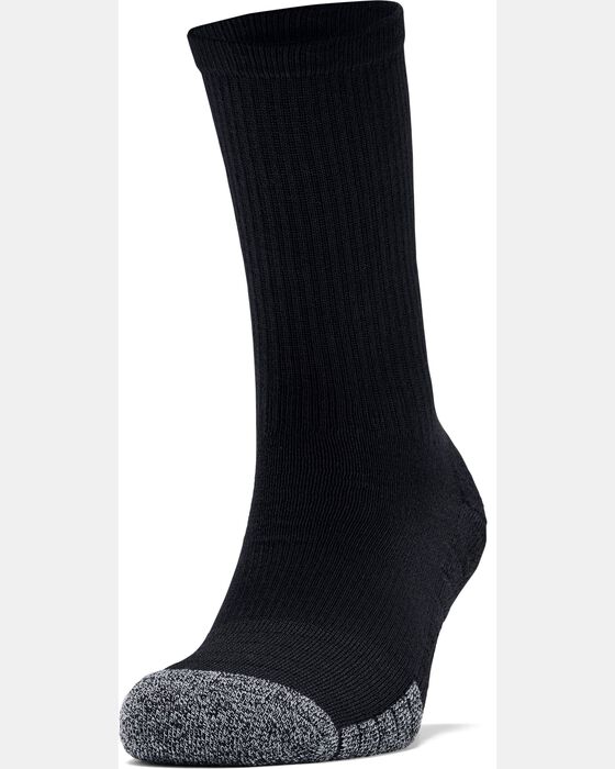 Adult HeatGear® Crew Socks 3-Pack image number 1