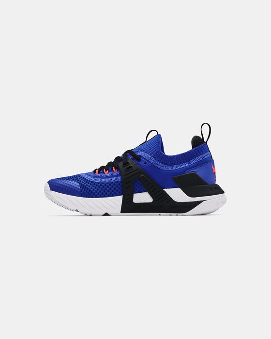 Grade School UA Project Rock 4 Training Shoes image number 1
