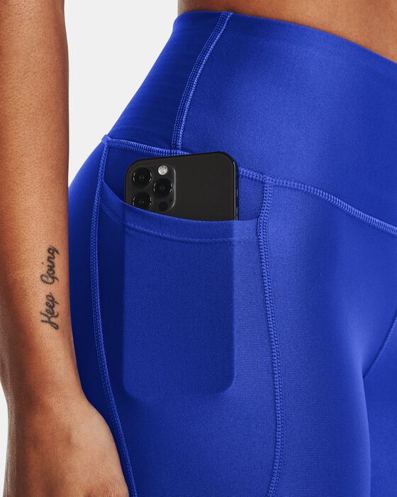 Women's HeatGear® Armour No-Slip Waistband Ankle Leggings image number 3