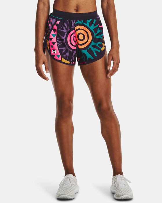 Women's UA Run in Peace Shorts image number 0