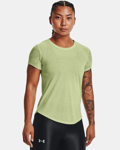 Women's UA Streaker Jacquard T-Shirt