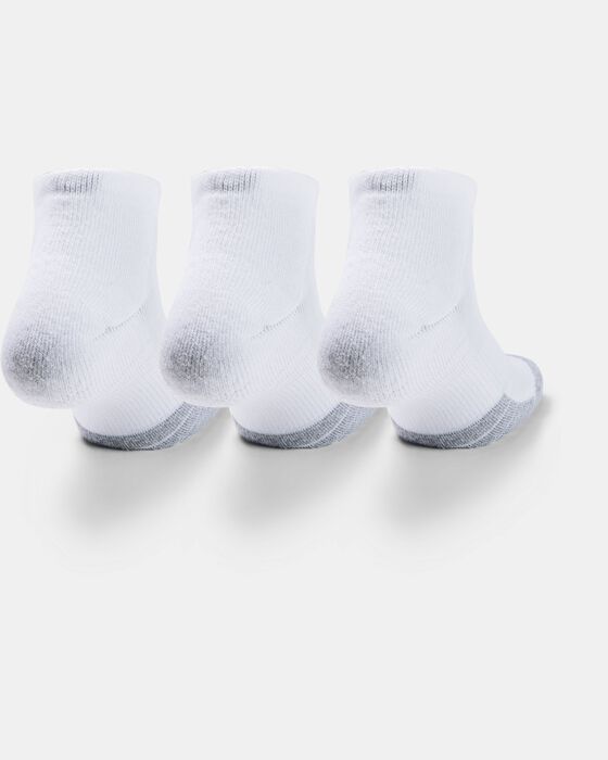 Adult HeatGear® Lo Cut Socks 3-Pack image number 2