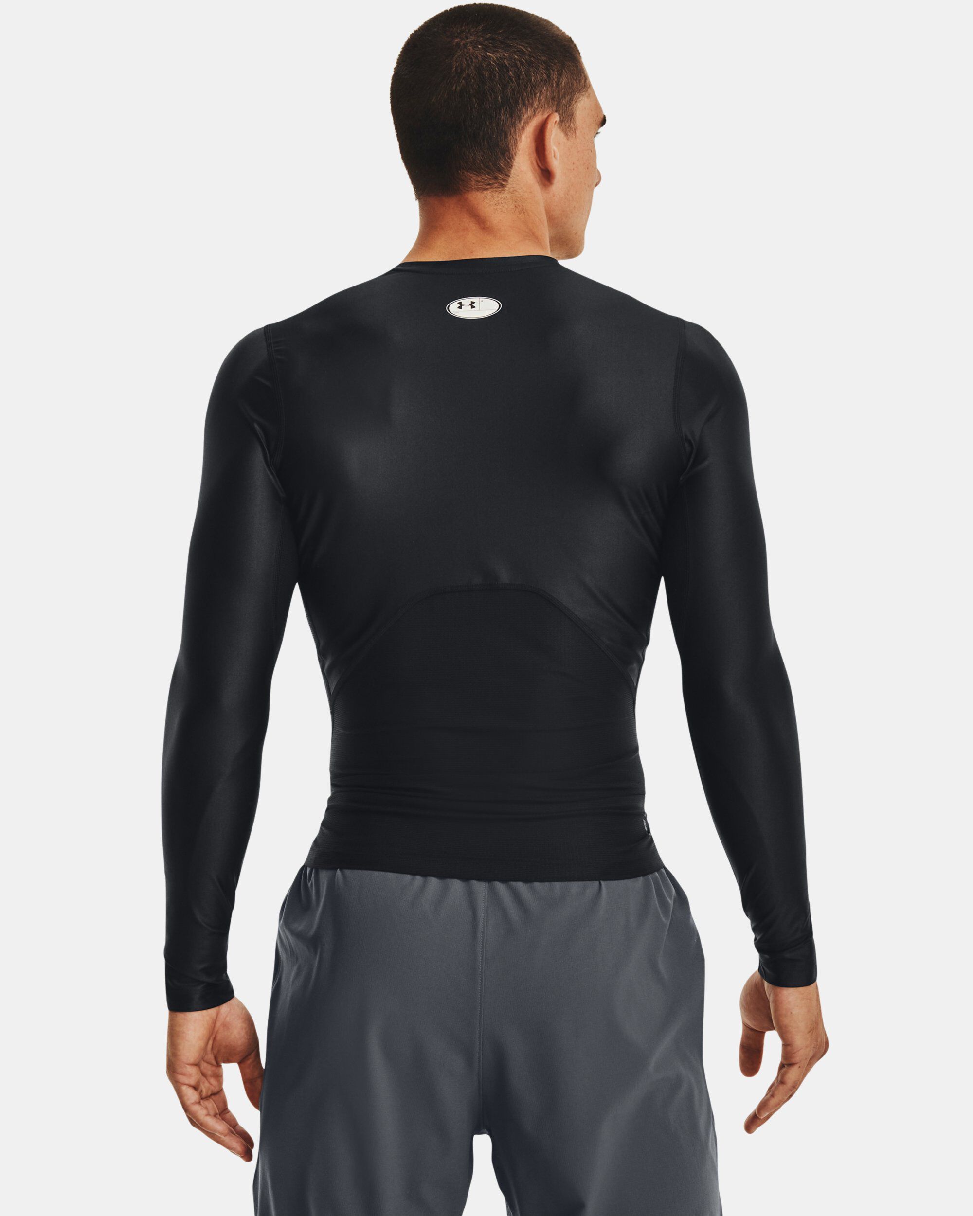Long sleeve compression shirt mens sales