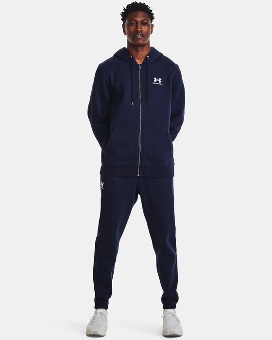 Men's UA Essential Fleece Full-Zip Hoodie image number 2