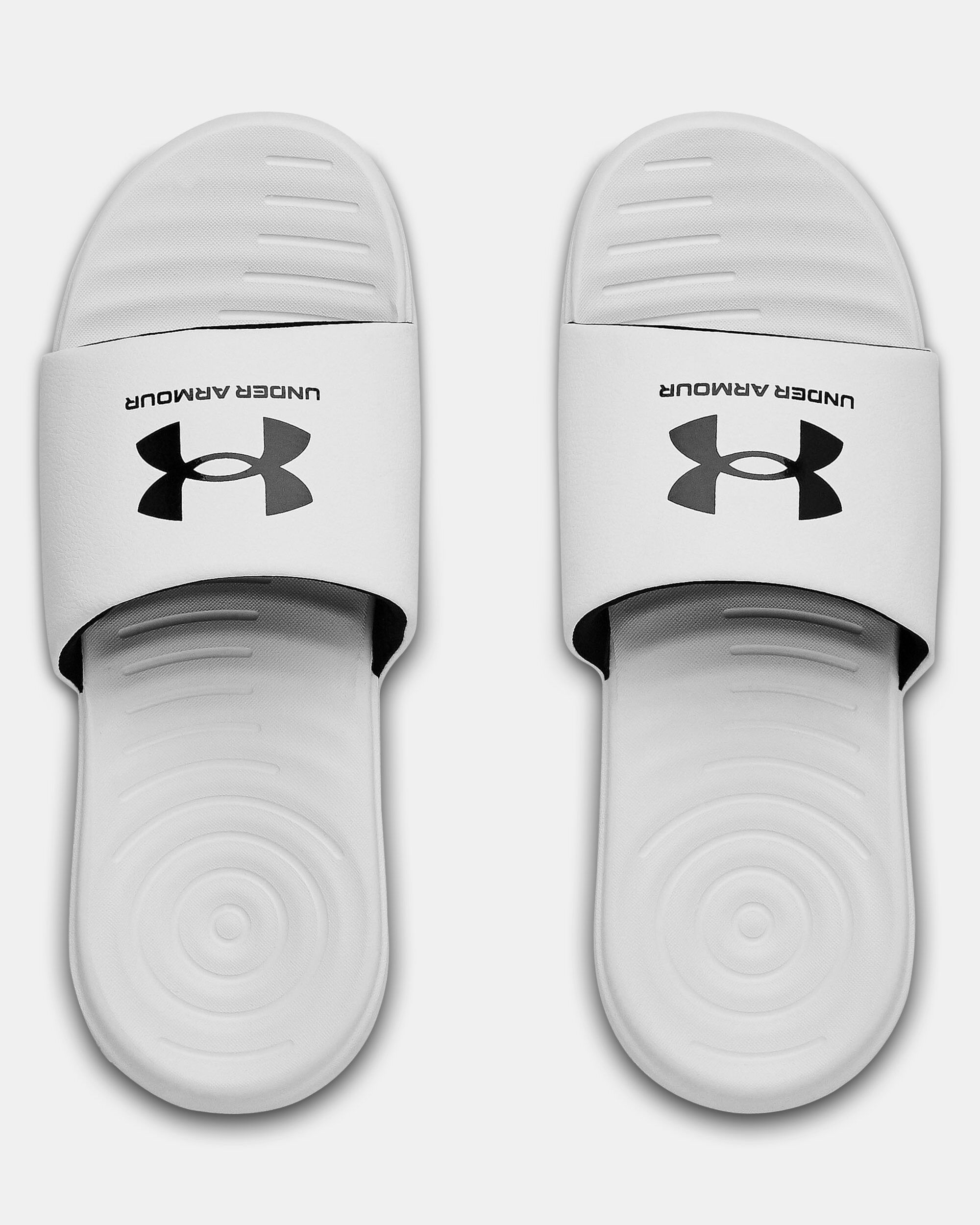 Under armour shop slides mens