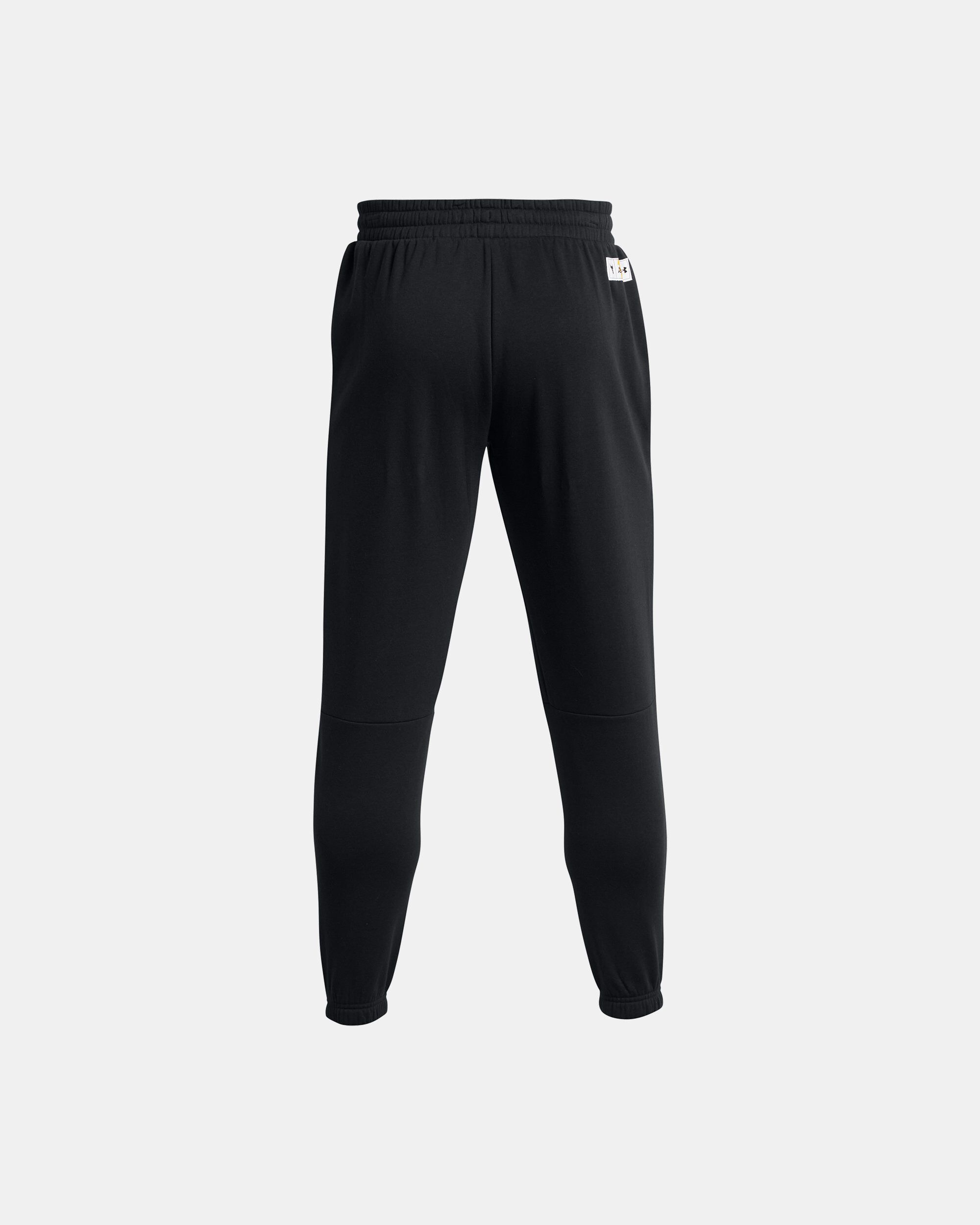 Buy Men s Project Rock Rival Fleece Black Adam Joggers Black in Dubai UAE Under Armour