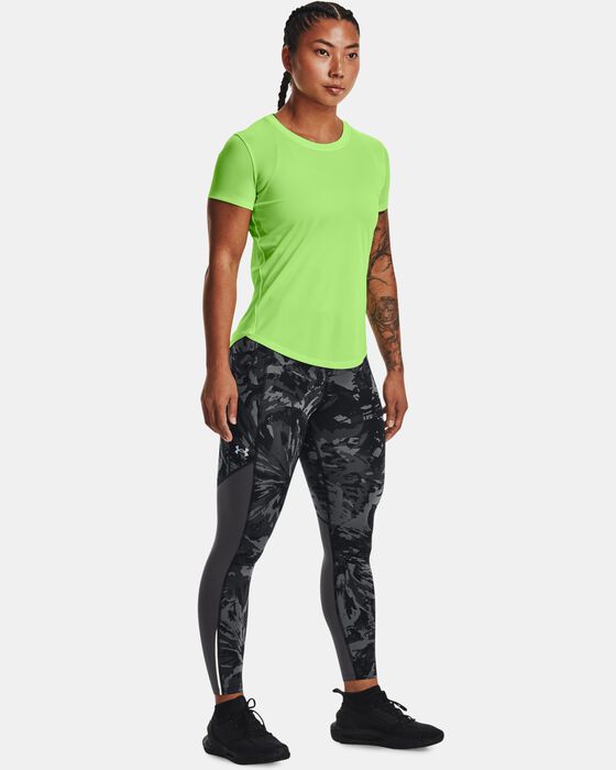 Women's UA Fly Fast 3.0 Printed Ankle Tights image number 2