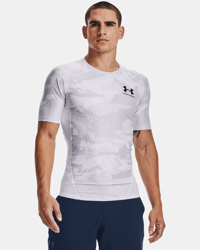 Men's UA Iso-Chill Compression Printed Short Sleeve