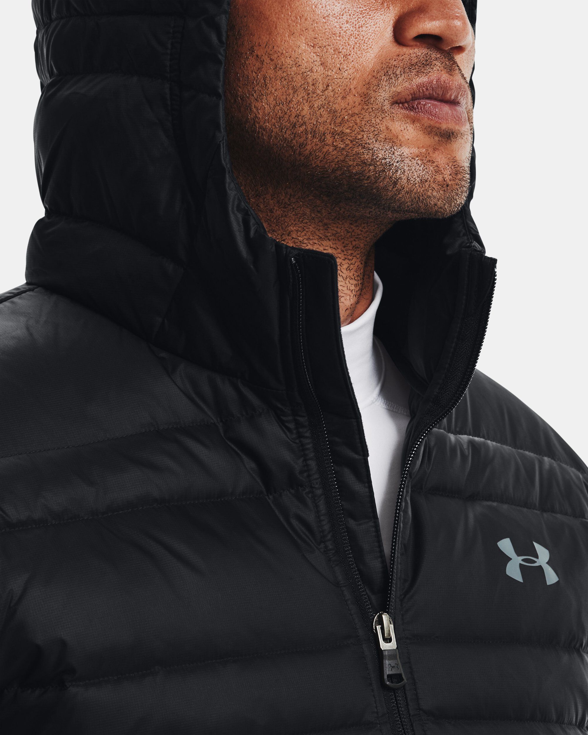 Under armour down jacket men's top