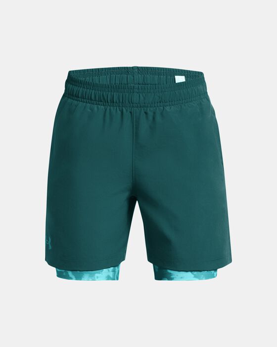 Boys' UA Tech™ Woven 2-in-1 Shorts image number 0