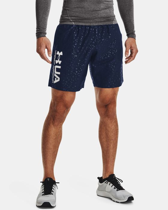 Men's UA Woven Emboss Shorts image number 0