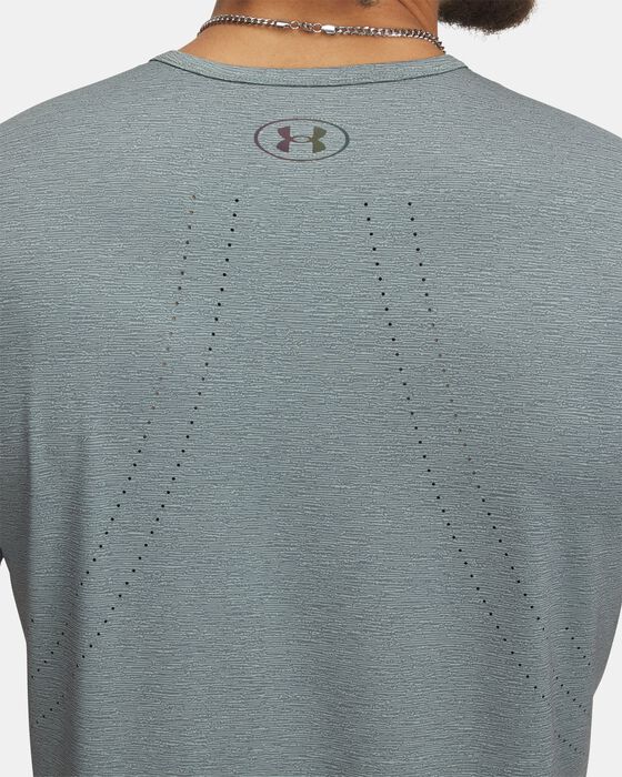 Men's UA Vanish Elite Vent Printed Short Sleeve image number 2