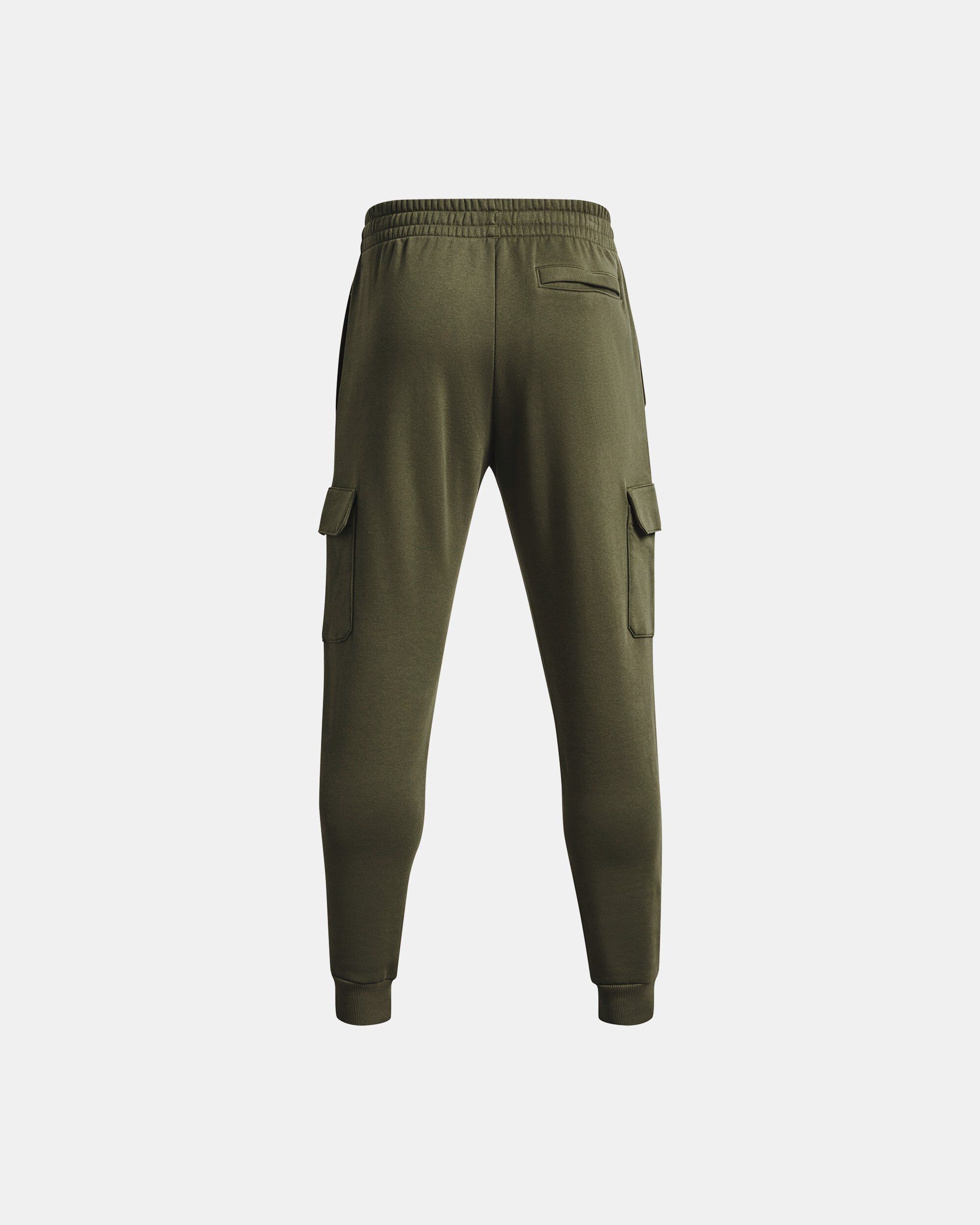 Under Armour Men s UA Rival Fleece Cargo Joggers Green in Dubai UAE