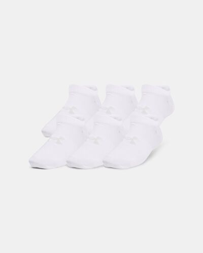 Kids' UA Essential 6-Pack No Show Socks