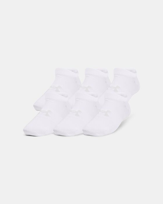 Kids' UA Essential 6-Pack No Show Socks image number 0