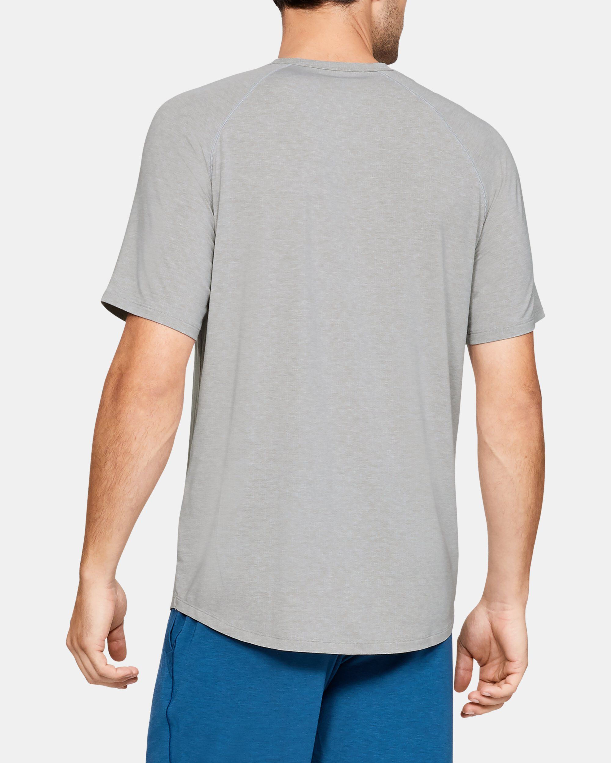 Buy Men s UA RECOVER Sleepwear Short Sleeve Crew Grey in Dubai UAE Under Armour