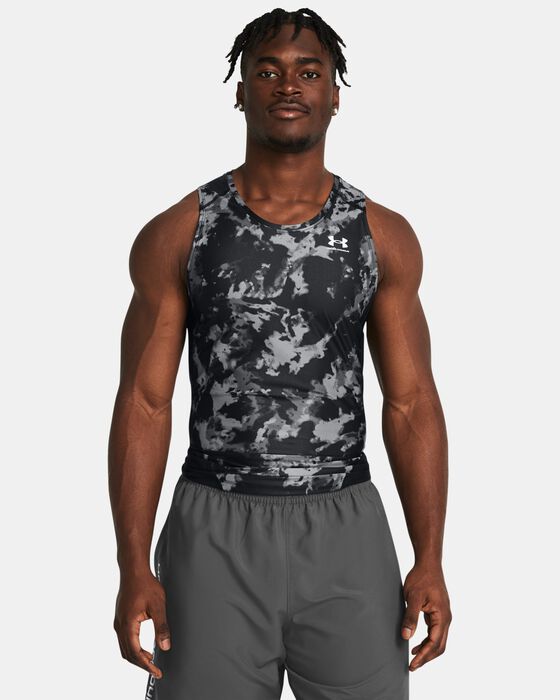 Men's HeatGear® Iso-Chill Printed Tank image number 0