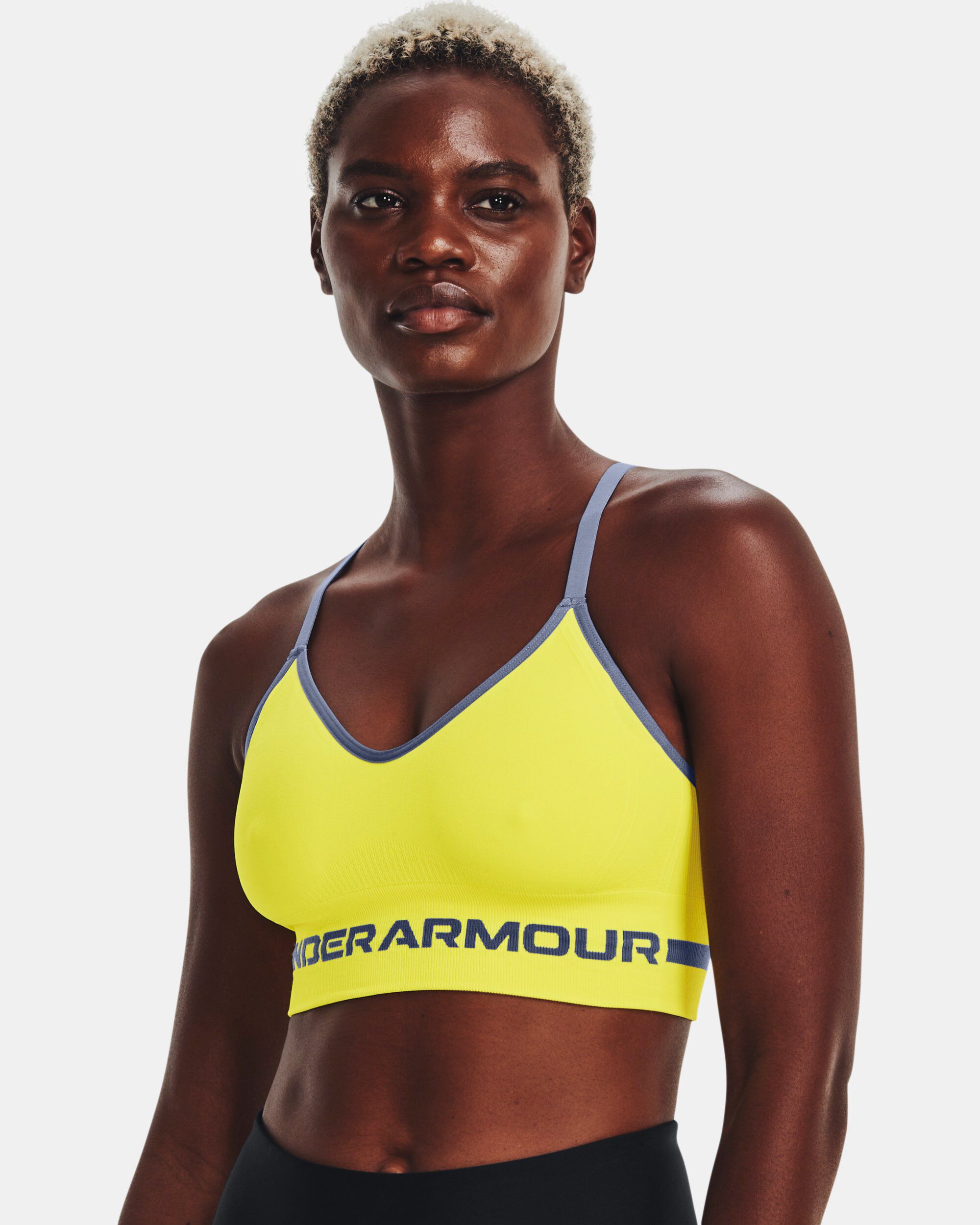 Yellow sports crop top new arrivals