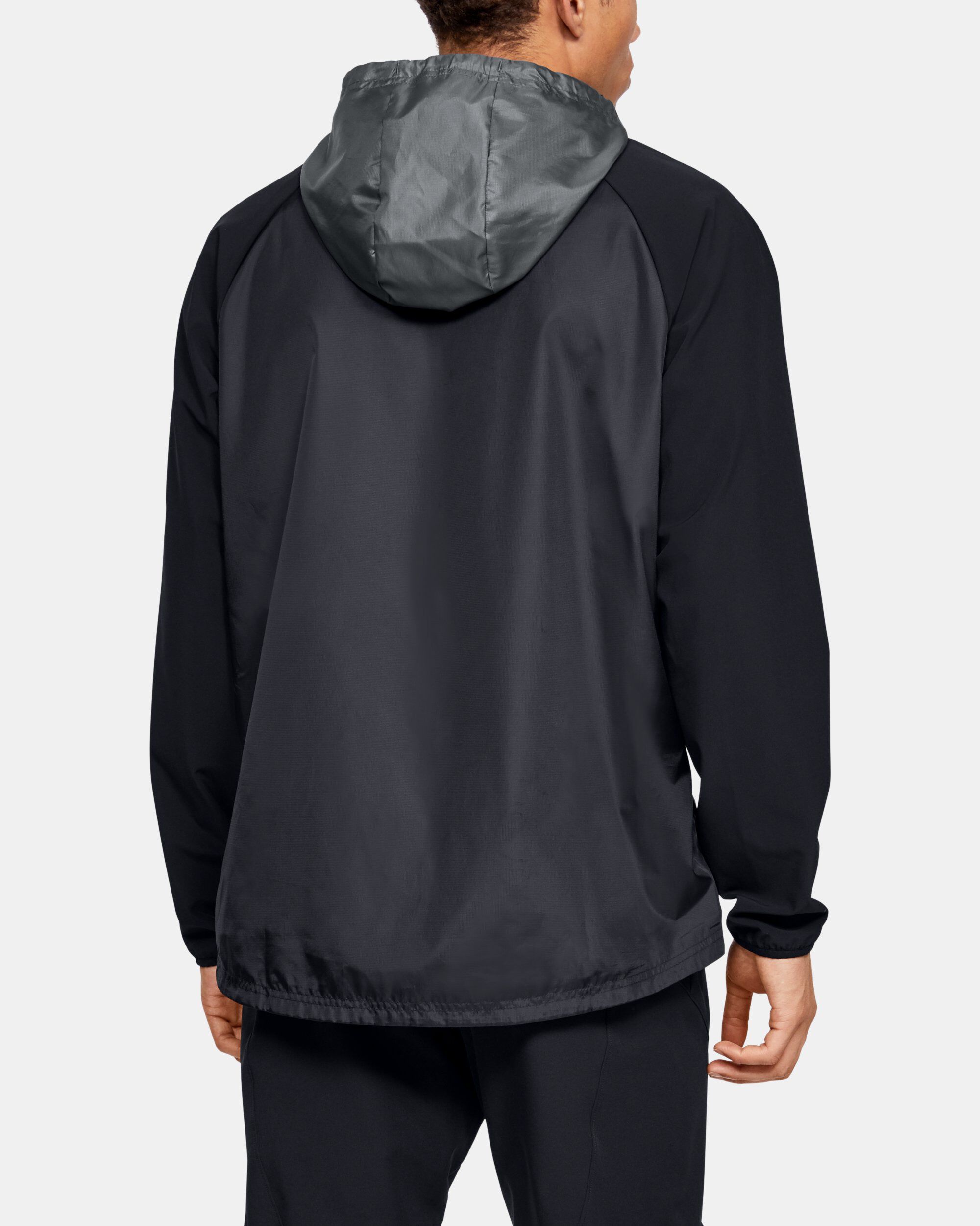 Under Armour Men s UA Stretch Woven Full Zip Jacket Black in Dubai
