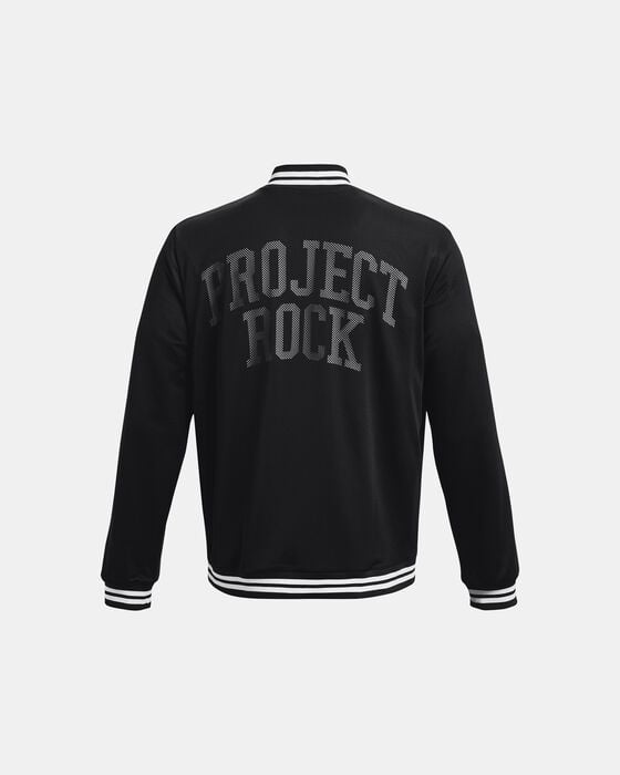 Men's Project Rock Mesh Varsity Jacket image number 7