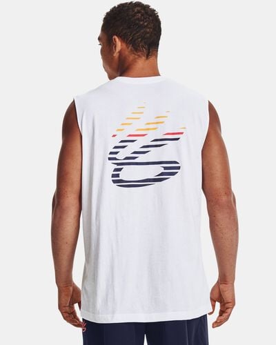 Men's Curry Graphic Tank