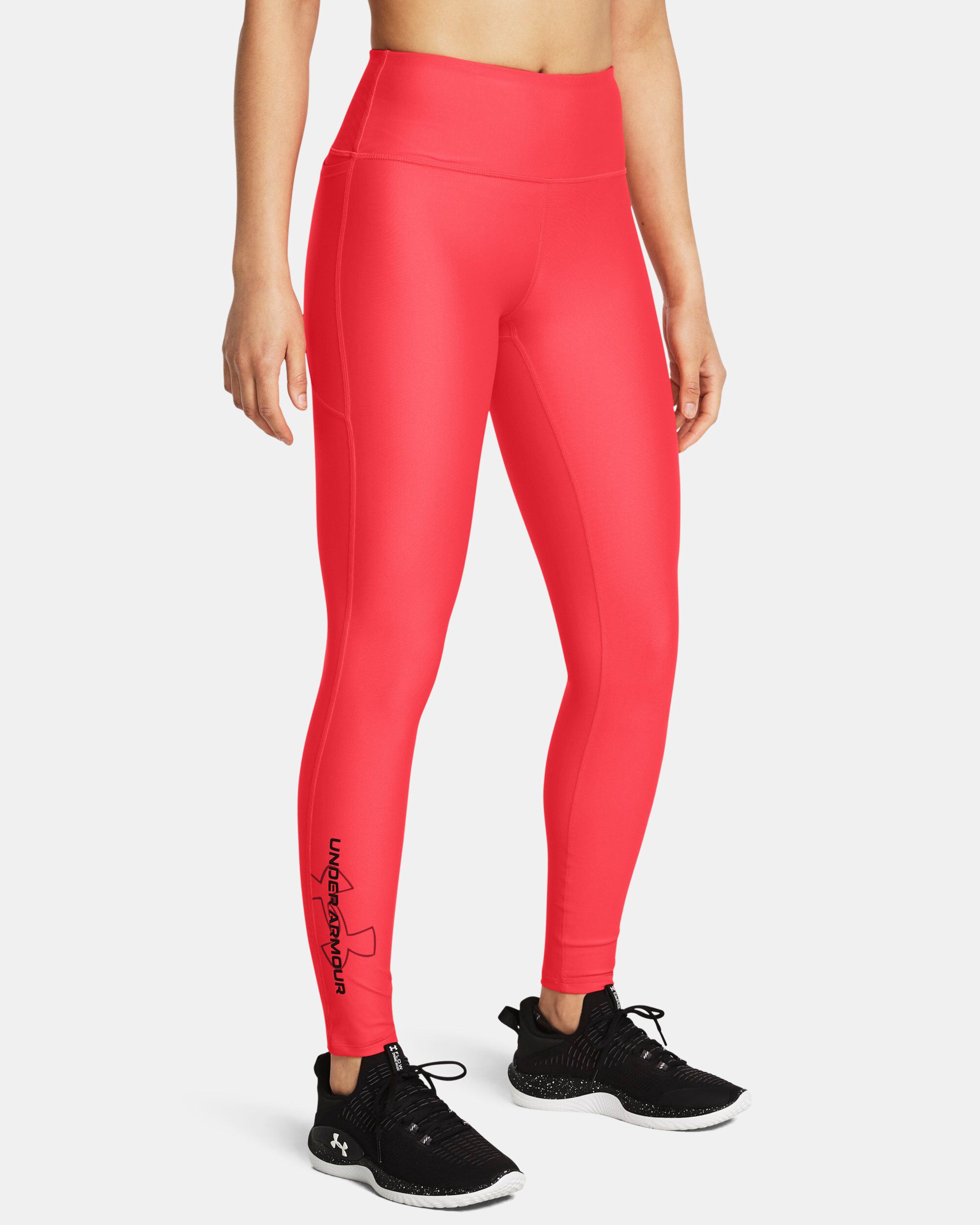 Buy Women s UA Tech Branded Leggings Red in Dubai UAE Under Armour