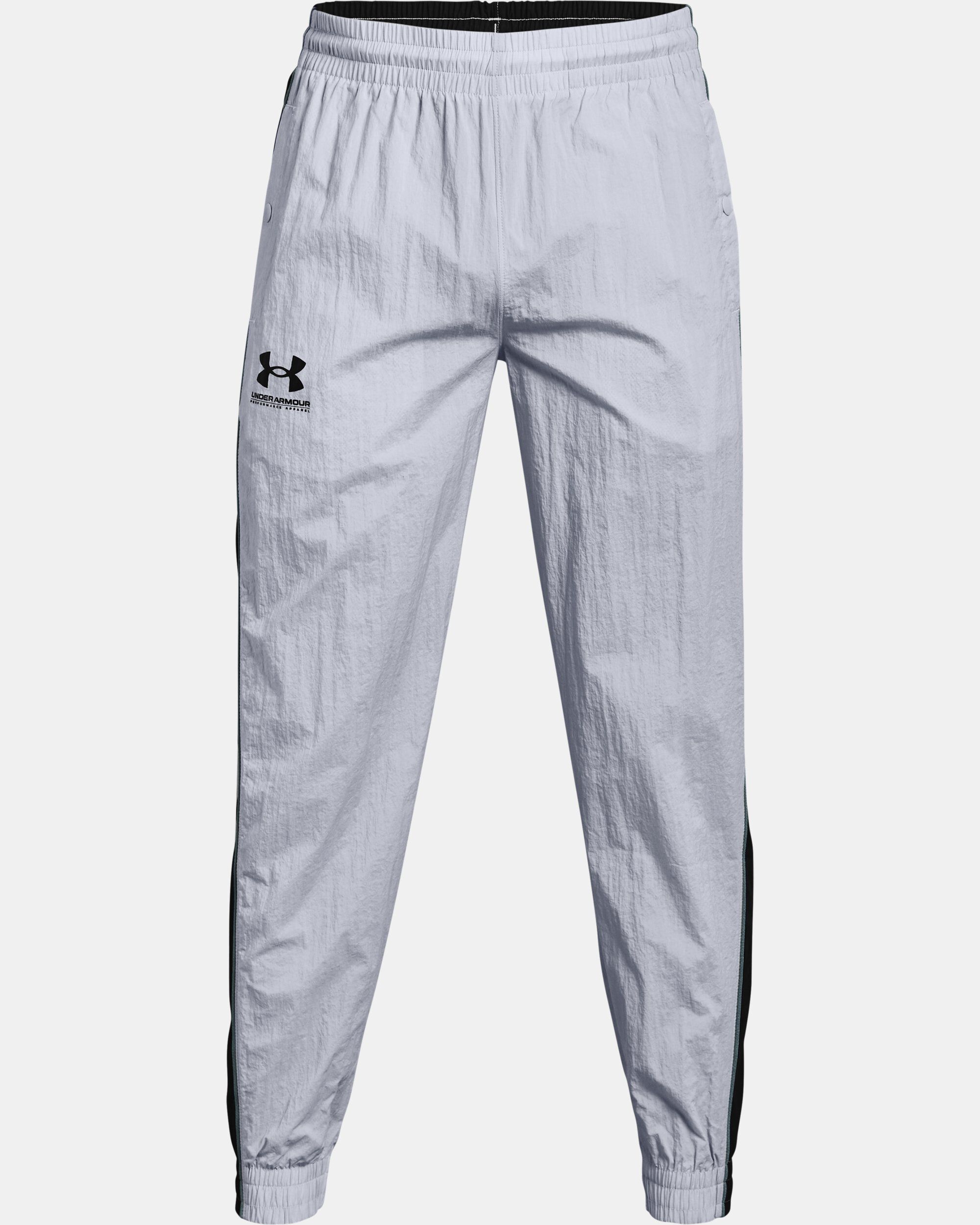Grey woven track pants hotsell