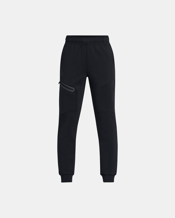 Boys' UA Unstoppable Fleece Joggers image number 0