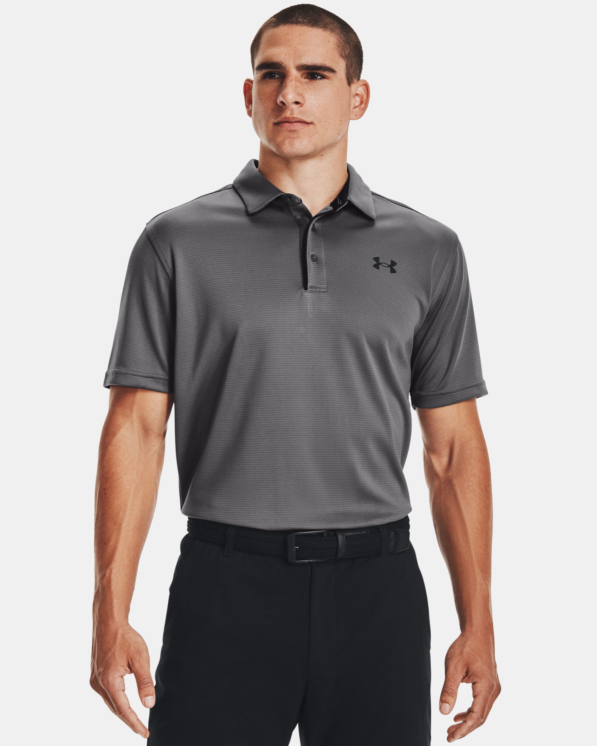 Under armour top corporate tech polo