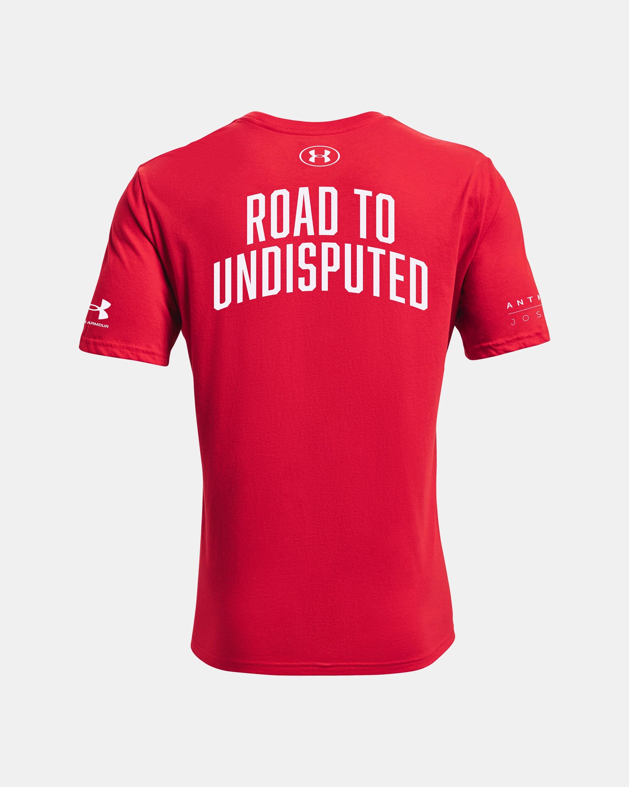 Under Armour Men s UA Anthony Joshua Train T Shirt Red in Dubai UAE