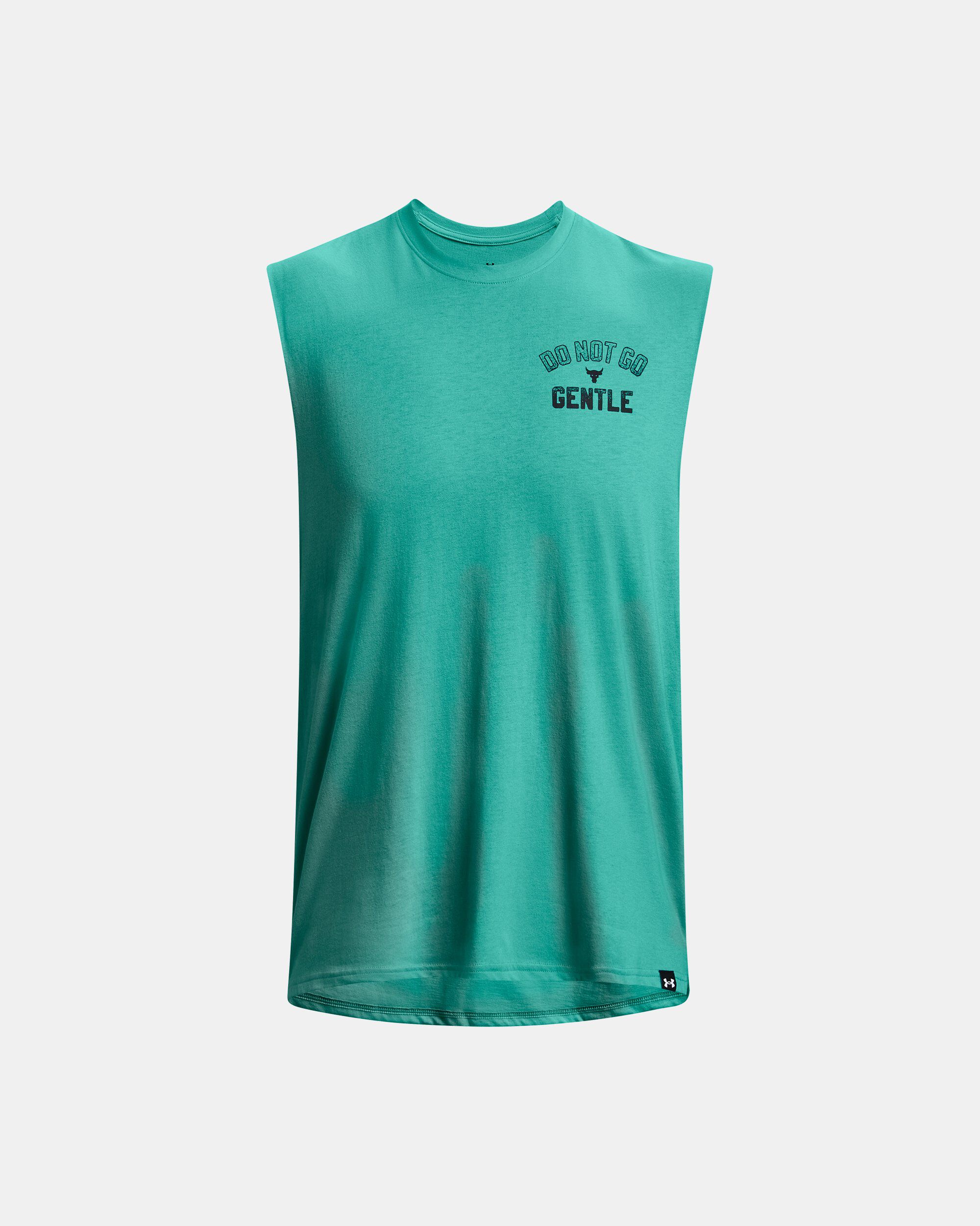 Buy Men s Project Rock Show Me Sweat Tank Green in Dubai UAE Under Armour