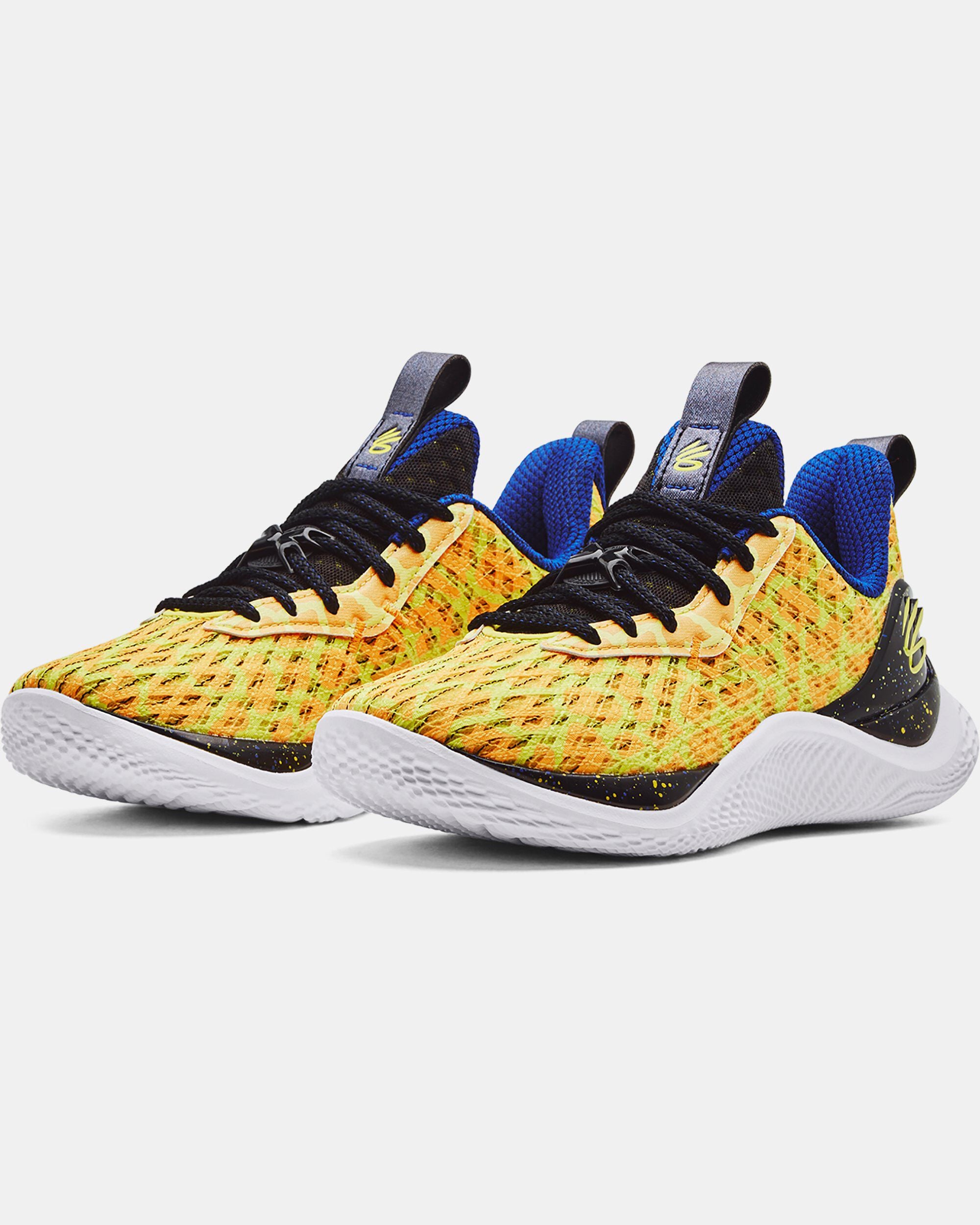 Shop Under Armour Curry Flow 10 Bang Bang Grade School Basketball