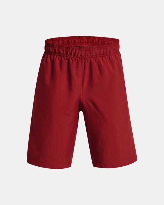 Boys' UA Woven Graphic Shorts image number 0