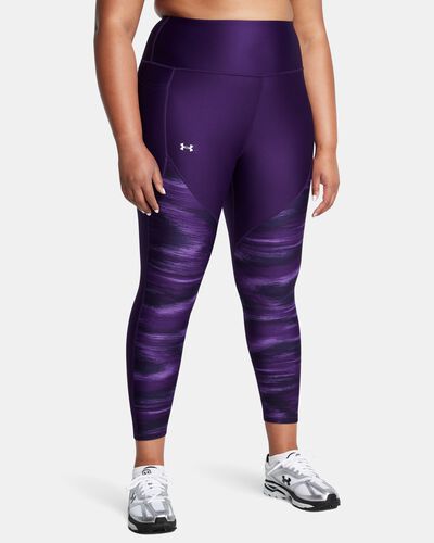 Women's UA Tech™ Printed Panel Ankle Leggings